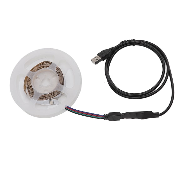 USB 5V LED-remsor RGB 5050 Färgförändrande ljusremsor