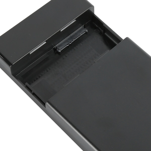 USB3.0 till SATA HDD-kabinett för 3,5-tums 2,5-tums SATA SSD HDD med 12V UASP-strömadapter Stöder upp till 10TB 6Gbps HDD-kabinett EU-kontakt