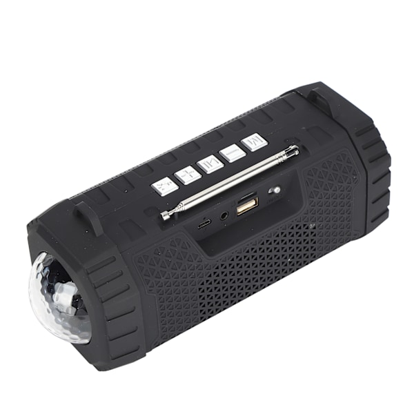 AK-335 Bluetooth-högtalare med färgglatt LED-ljus FM Bärbar Trådlös Bluetooth-högtalare