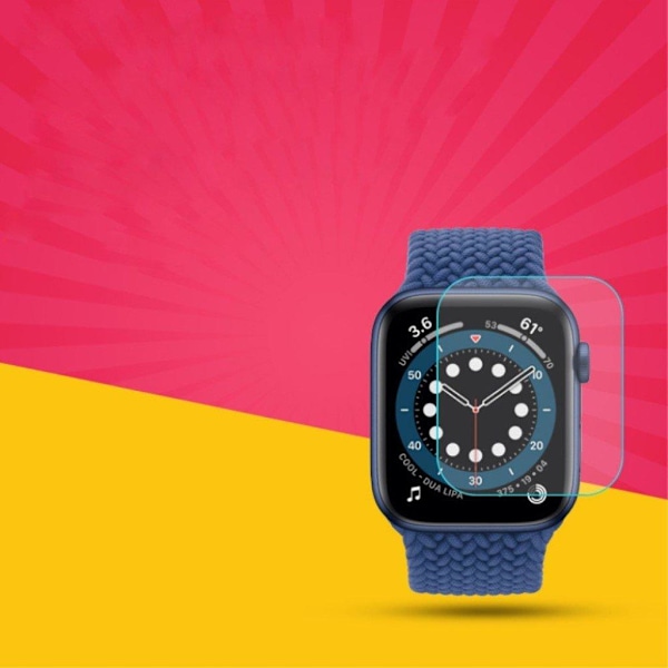 Apple Watch Series 6 / 5 44mm hållbar skärmskydd Transparent