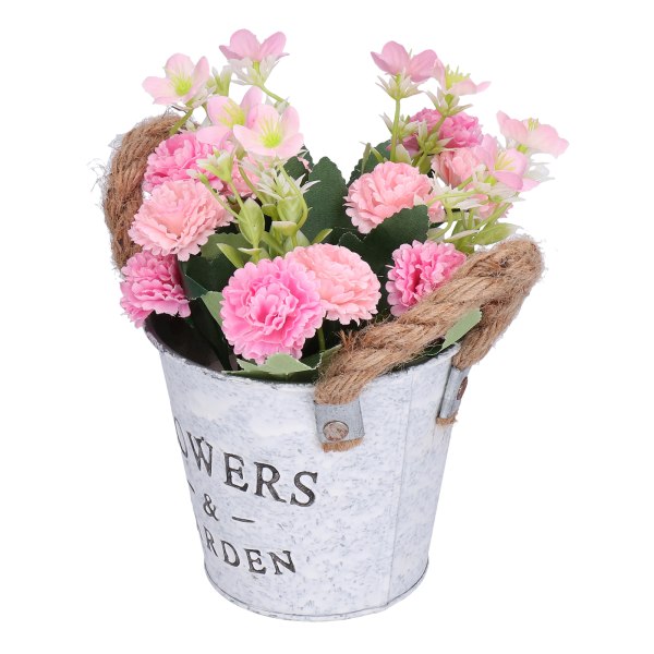 Konstgjord hortensia blomsterarrangemang prydnader konstgjorda blommor