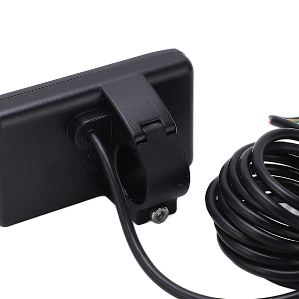 S866 elcykeldisplay LCD-mätare 24V 36V 48V elektrisk skoterkontrollpanel med SM-kontakt