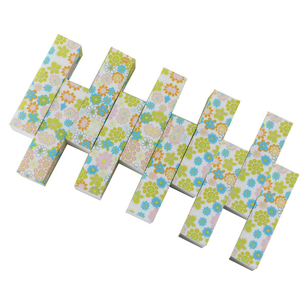 10-pack, nagelbufferblock för naturliga och akrylnaglar, 4