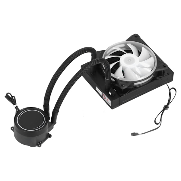Flytande CPU-kylare Allt-i-ett RGB Höghastighets Tyst Stöttålig Snabb Värmeavledning CPU-kylfläkt