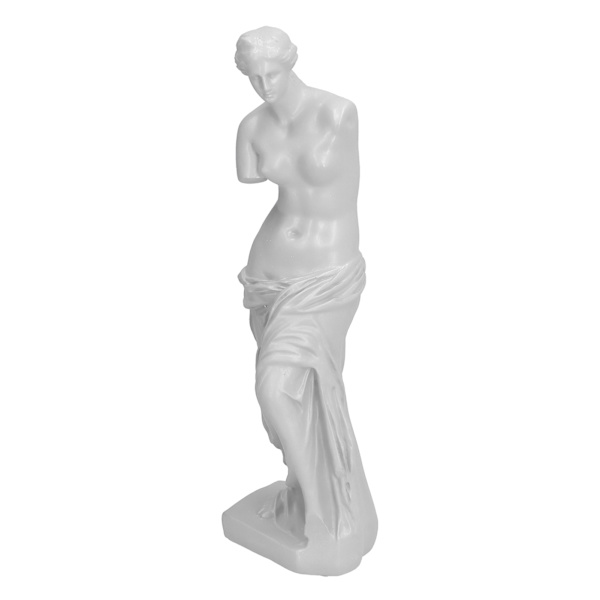 Karaktär Figur Mini Gudinna Bruten Arm Skulptur Bordsskiva