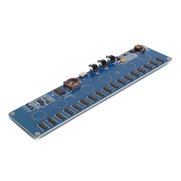 STM8S005 DC Kontrollkretskort LED-Klocka Gåva IN14 Digitalt Rör PCBA RGB Chip USB med Akrylskal