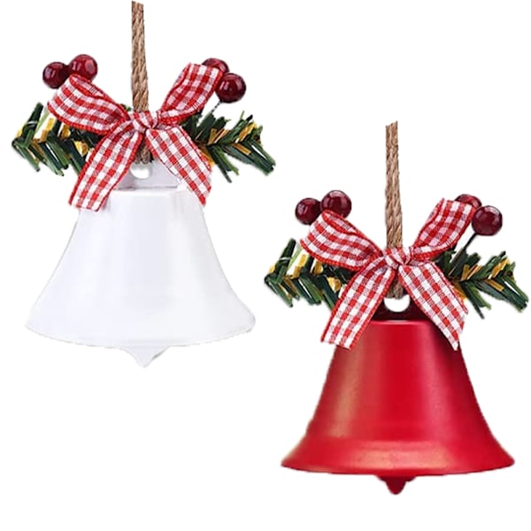 Xmas Tree Ornaments， Holiday Decorative Bells， for Crafts