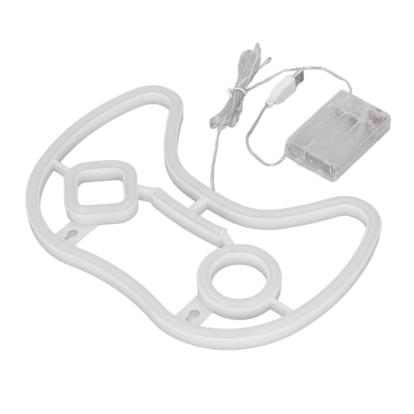 LED-neonskylt spelkontrollformad 11inx7.5in LED säker PVC