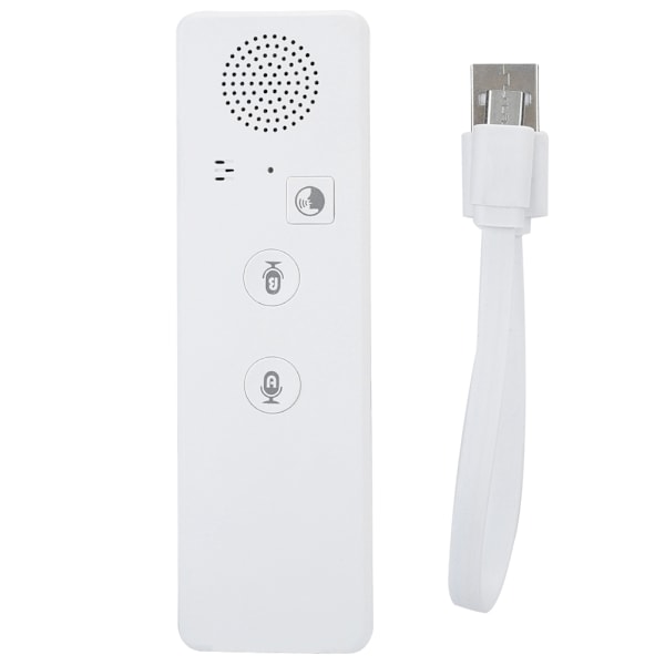 Bärbar Mini Trådlös Smart Röstöversättare Multi Språk Realtids Bluetooth Översättare