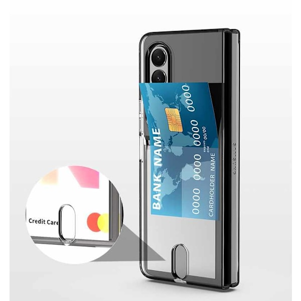 Samsung Galaxy Z Fold 4 - Mjukt Transparent Skal Transparent