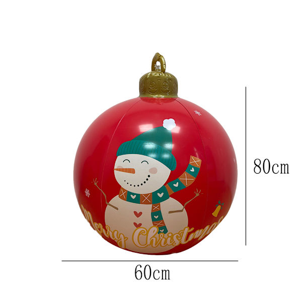 Inflatable Christmas decoration ball,LED remote control light