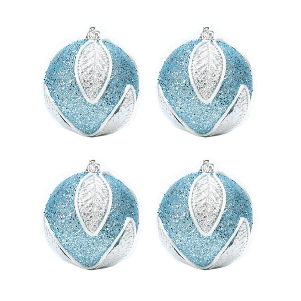 Christmas Glittered Balls Ornaments Vintage for Tree