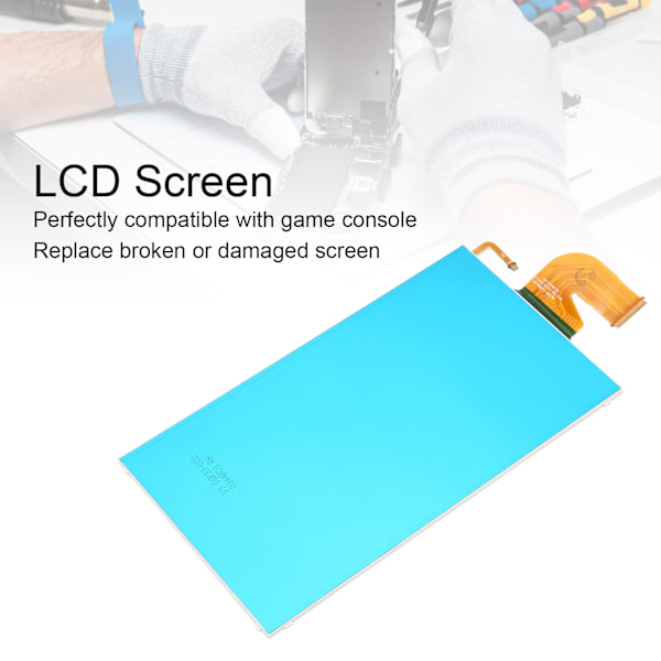 Switch Skärmbyte, Kompatibel LCD-skärm med Hög Ljusstyrka för Reparation av Spelkonsol