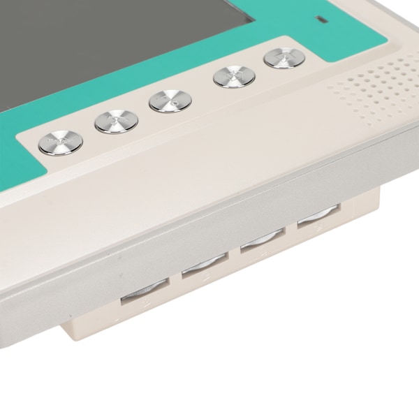 7-tums Videointercomsystem med Kameramonitor Mörkerseende Handsfree Videodörrtelefon Dörrklocka 100‑240V EU-kontakt