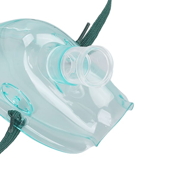 Näsgrimma, mjukt material böjd nässpets för andningshjälp, bekväm passform lätt slang, universalkoppling för nebulisatorer,