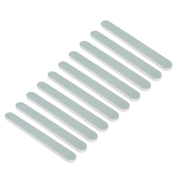10 st Nagelpoleringsverktyg Rektangulär Buffer Block Dubbelsidig Användning Strip Professionellt Manikyrverktyg
