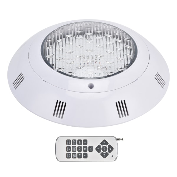 Vattentät LED-poolbelysning väggmonterad RGB 18 knappar