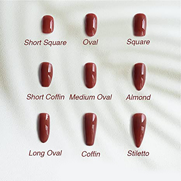 Joefnel Press on Nails - Europeiska falska naglar Press on Nails UV