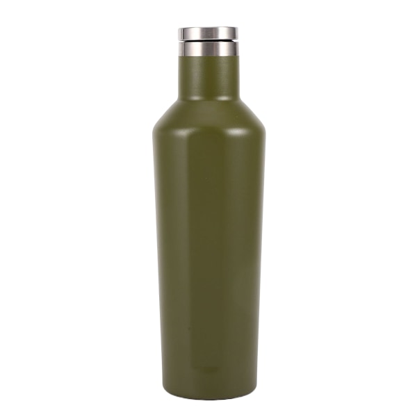 Isolerad Tumbler, Gloss Orchid, 500 ml – Återanvändbar vattenflaska håller drycker kalla eller varma – Mugghållarvänlig Tumbler med skruvlock Green