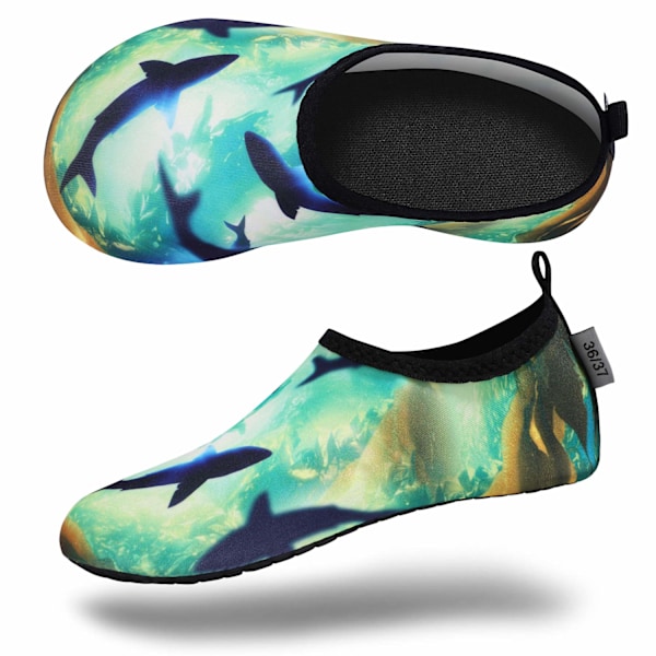 Vattensportskor Barfota Snabbtorkande Yoga Strumpor Slip-on för Män Kvinnor 4-5 Women/3-4 Men
