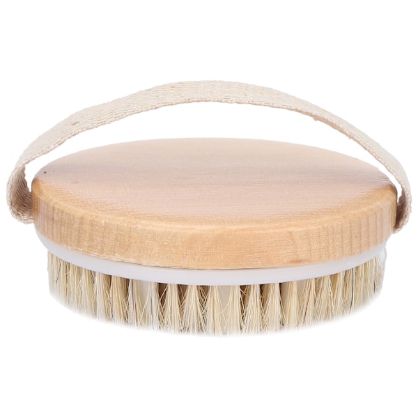 Exfolierande Kroppsborste, Förbättra Hudens Mjukhet & Strama Åt Huden Med Naturliga Borst, Minska Celluliter För Kropp & Ansikte, Stimulera Lymfsystemet Och