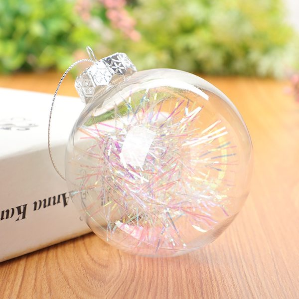 Plastic Christmas Tree Hanging Ornaments Ball, for New Years