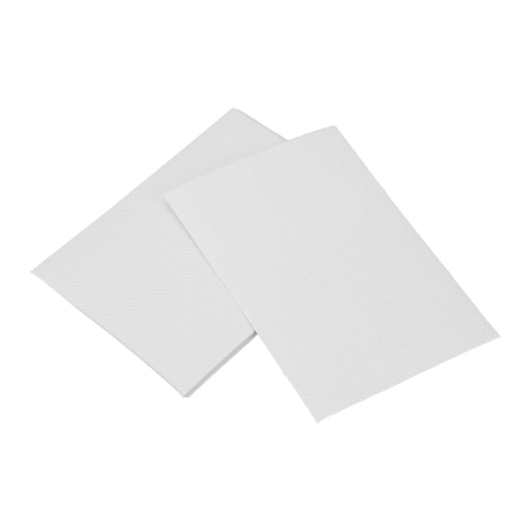 Broderikonst, A5 Läskpapper för Prägling av Blomsterpapper Ark Vattenabsorberande Återanvändbart Foderpapper för Blomsterpress Påfyllning Stark Pressning