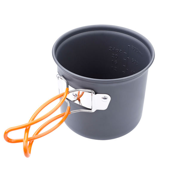 2-pack bärbar utomhus camping picknick köksredskap