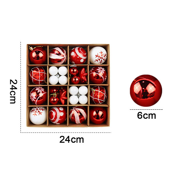 Christmas Balls Ornaments for Xmas Tree，Christmas Tree