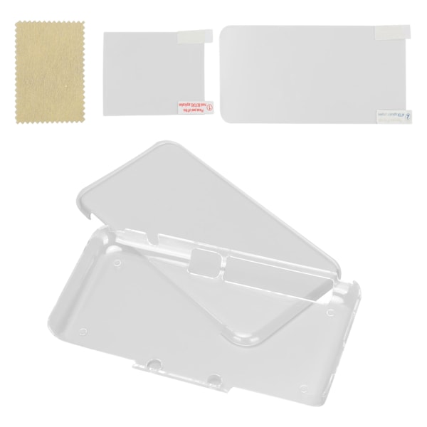 Kristallklart Design Skyddsfodral, Högkvalitativt Material Transparent Hårt Skal Maximalt Skydd för Nintendo 3DS XL LL (Inte Kompatibelt med New)