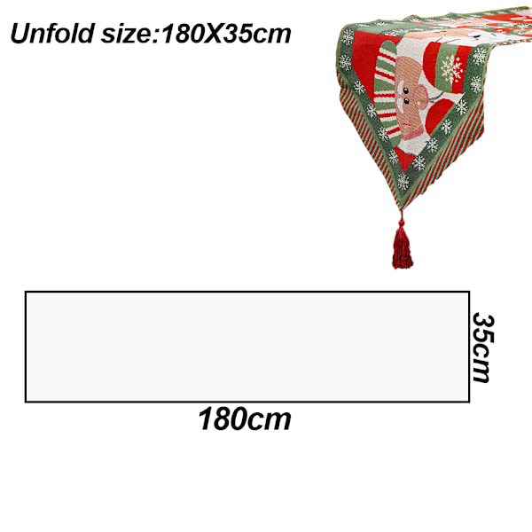 Christmas Table Runner , for Christmas Eve Family