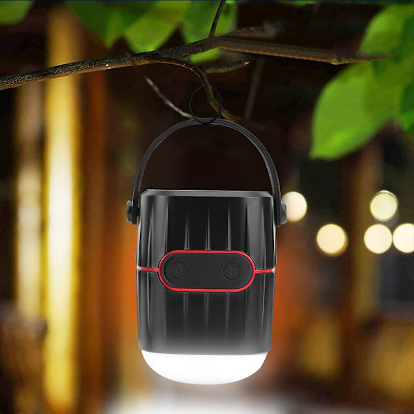 USB-laddningsbar vattentät LED-campinglampa Bluetooth