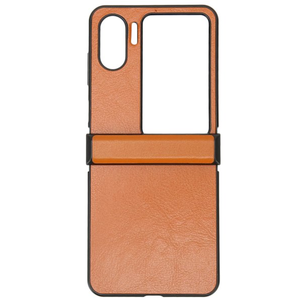 Randig Läderdesign Fodral för Samsung Galaxy Z Flip 3, Korthållare och Inbyggda Kortfack, Skärmskydd med Vikbart Skydd för Stilfull och