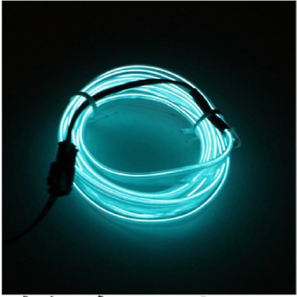 Billedd interiörlampa, USB neontrådsljus med 6 mm