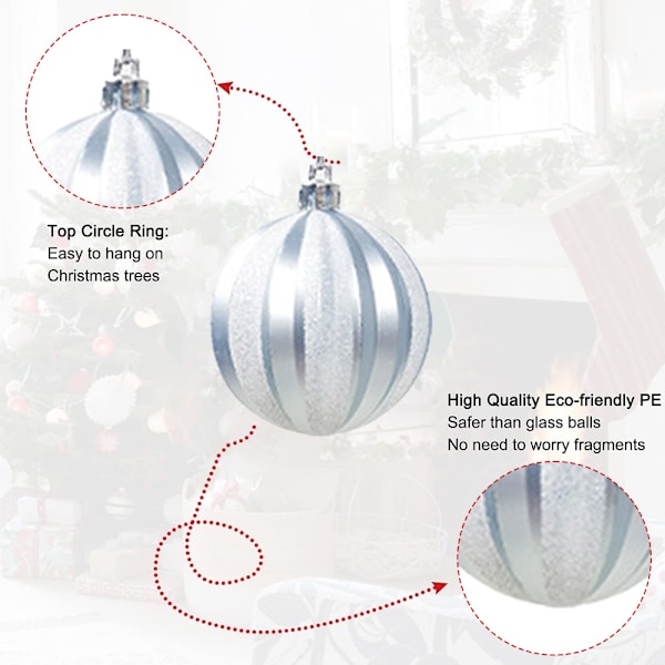 Christmas Ornaments Hanging Balls Christmas Tree Decorations
