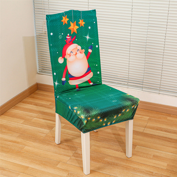 Chair Covers for Dining Room Set of 4, Printed Chair Protectors