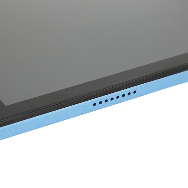 10-tums surfplatta för Android 11 6G 256G 5G WIFI Octa Core-processor Främre 1600W Bakre 3200W 4G Samtalssurfplatta EU-kontakt 100–240V Blå EU-kontakt