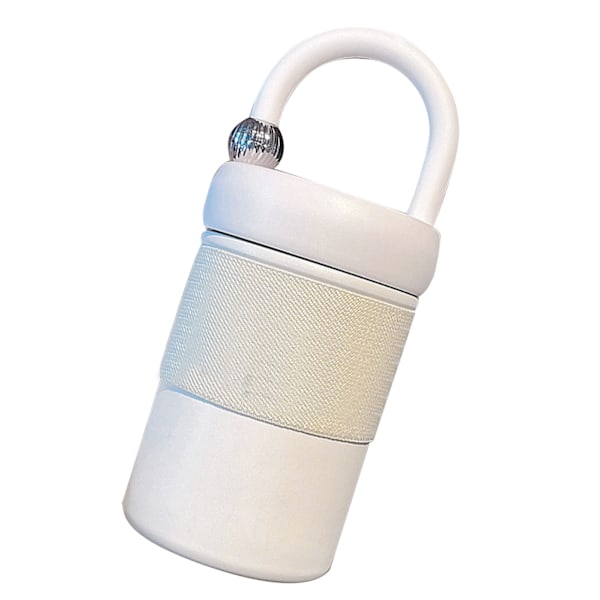 Isolerade Termosmugg Minimalistisk Stor Kapacitet Isolerad Vakuum Kaffeflaska Vit