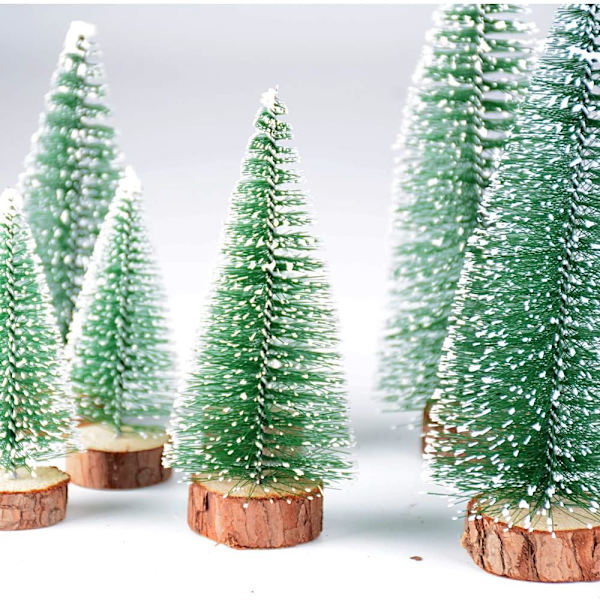 3 Größe Miniatur Tannenbaum Grün Mini Christbaum Tree Klein