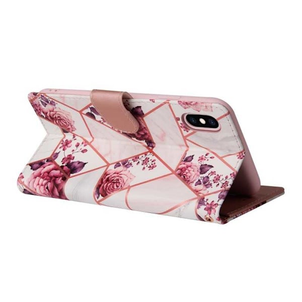 iPhone XS Max Trendigt Plånboksfodral Sparkle 4-FACK Rosa
