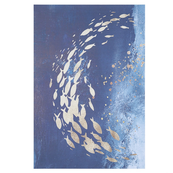 Ocean & Fish Canvas Art Painting Poster Väggdekor Sovrum