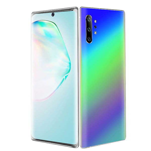 NOTE10+ 6,5-tums Stor HD-Skärm 13MP+23MP 6+64G Metall Smartphone Gradient Lila 100-240VAU