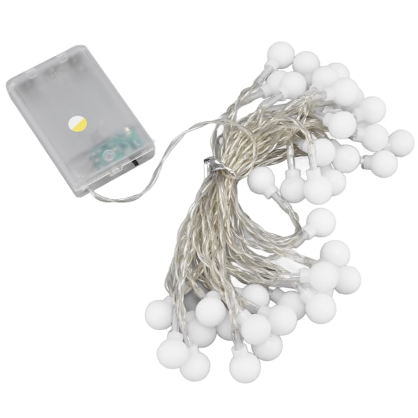 6M 40LED Globe String Light 2 Mode Vattentät Bröllop