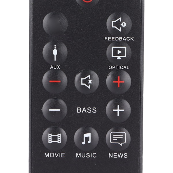Fjärrkontroll för Soundbar, Högkvalitativt Alternativ för Cinema SB150 Högtalare, Universell Fjärrkontroll, Ingen Programmering Krävs, Känsliga Tangenter, Enkel