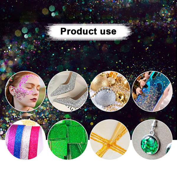 Colored Sequins Nails Art, Glitters Thin Paillette Flakes