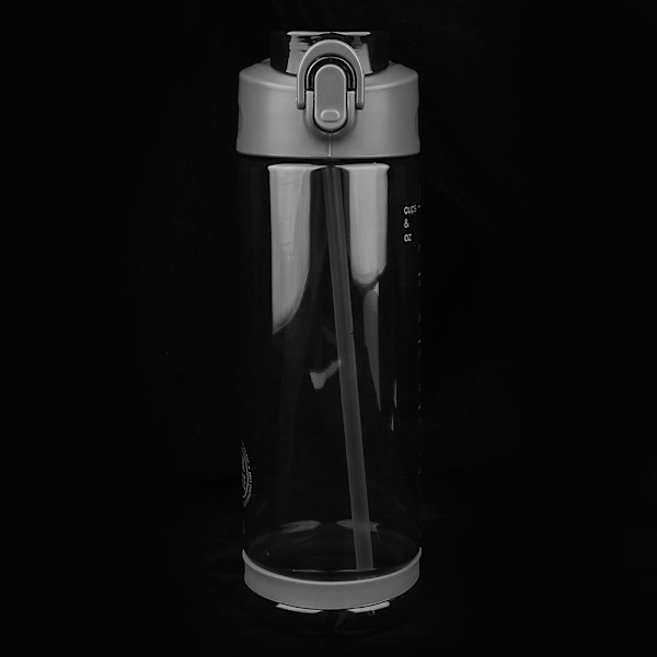 750ML Bärbar Halm Vattenflaska Sport Vattenkanna BPA-fri med
