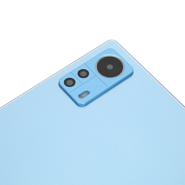 10-tums surfplatta för Android 11 6G 256G 5G WIFI Octa Core-processor Främre 1600W Bakre 3200W 4G Samtalssurfplatta EU-kontakt 100–240V Blå EU-kontakt