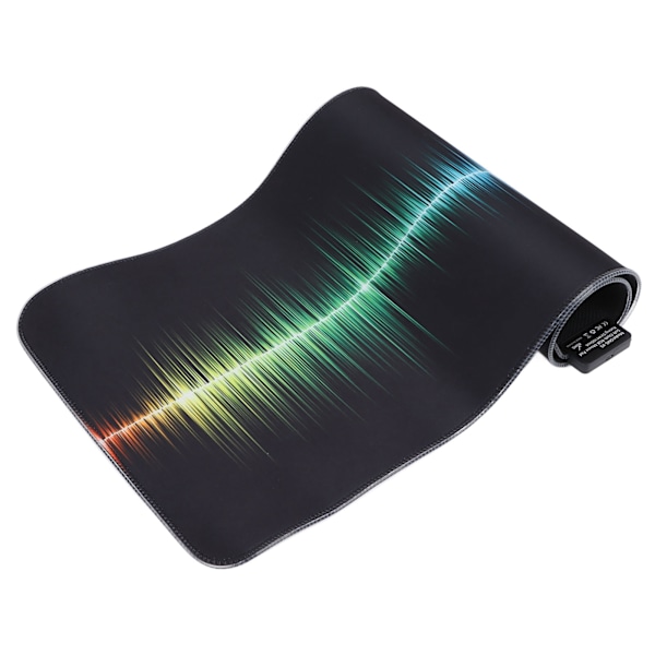 Tangentbord Musmatta LED Lampa Bordsmatta RGB Bakgrundsbelyst Förlängd Tangentbord Gaming Musmatta