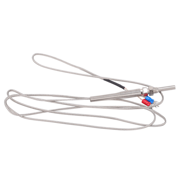 Sondtermometer K-typ Temperaturregulator Sensor M8 Gänga för Kemisk Industri 5x30mm