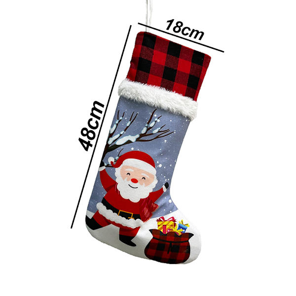 Christmas Stockings, Ornaments for Xmas Tree Hanging Decor